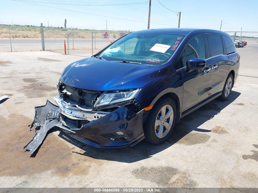 VIN 5FNRL6H5XLB072511 2020 HONDA ODYSSEY EX