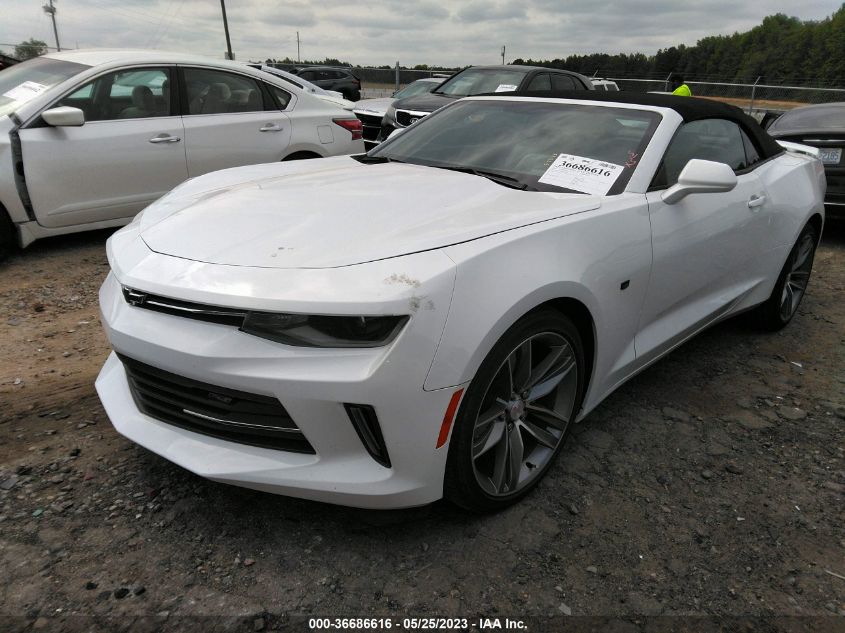 2016 CHEVROLET CAMARO 2LT - 1G1FC3DX0G0174809