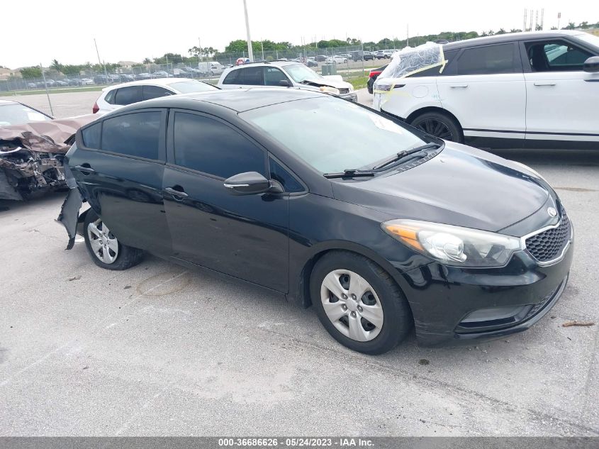 2015 KIA FORTE LX - KNAFX4A62F5326861