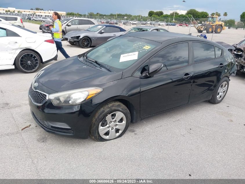 2015 KIA FORTE LX - KNAFX4A62F5326861