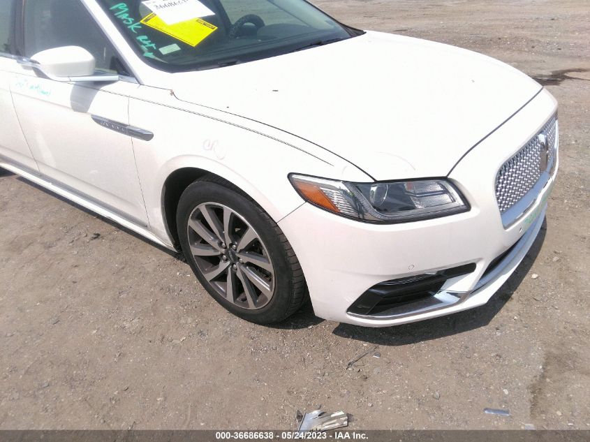 2018 LINCOLN CONTINENTAL PREMIERE - 1LN6L9PK5J5603622