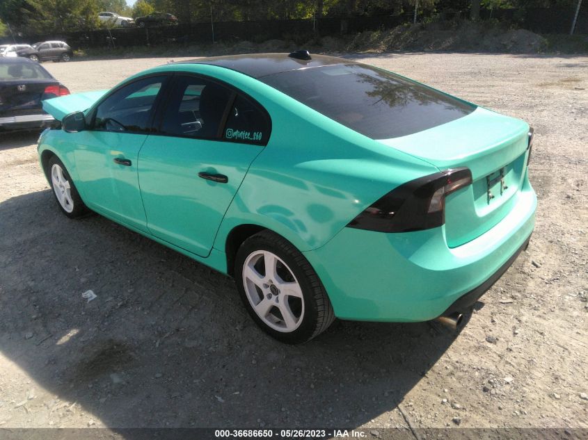 2013 VOLVO S60 T5 - YV1612FSXD1219294