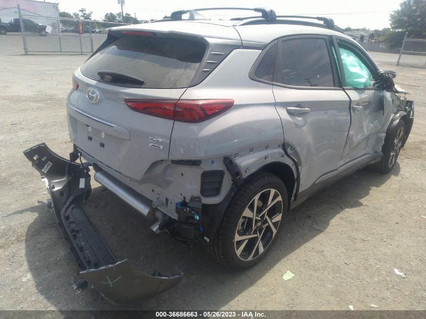 2023 HYUNDAI KONA LIMITED - KM8K5CA3XPU981960