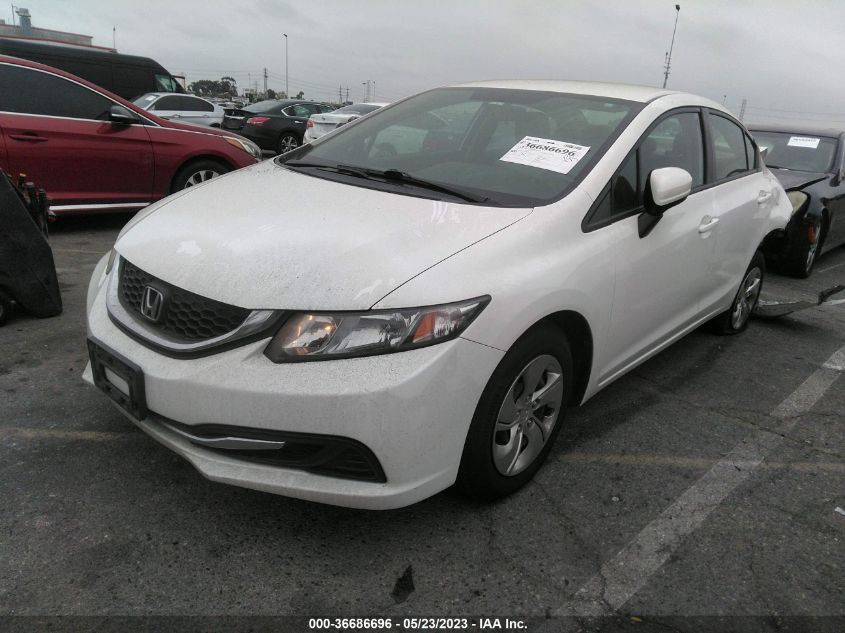 2015 HONDA CIVIC SEDAN LX - 2HGFB2F50FH561856