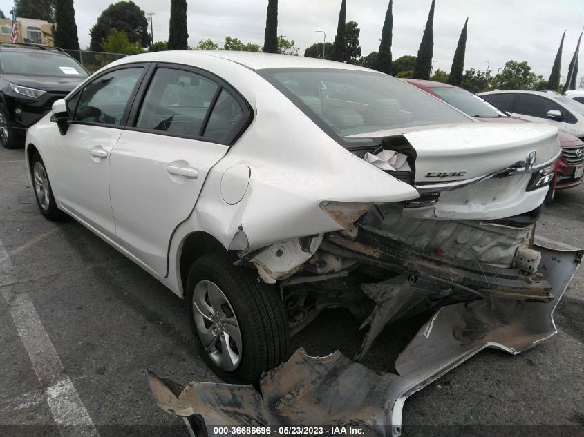 2015 HONDA CIVIC SEDAN LX - 2HGFB2F50FH561856