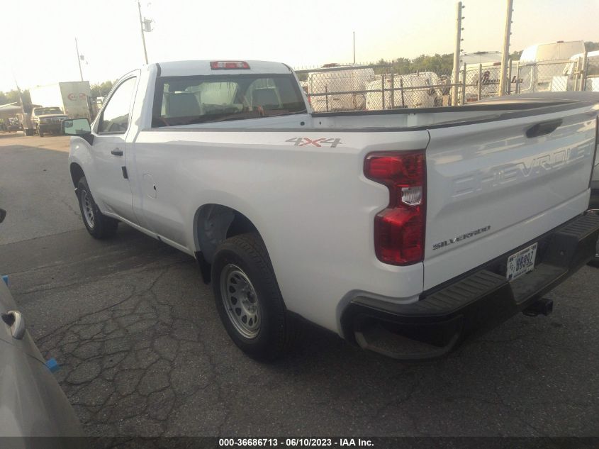 2023 CHEVROLET SILVERADO 1500 WORK TRUCK - 3GCNDAEK6PG226303