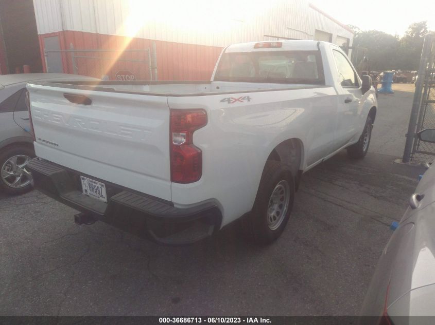 2023 CHEVROLET SILVERADO 1500 WORK TRUCK - 3GCNDAEK6PG226303