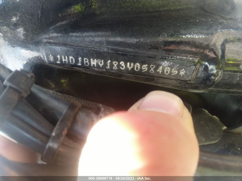 2003 HARLEY-DAVIDSON FXST 1HD1BHY183Y058405