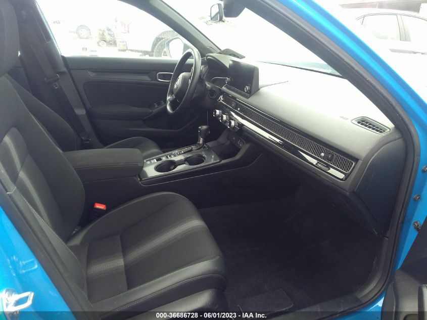 2022 HONDA CIVIC HATCHBACK SPORT - 19XFL2H89NE002089