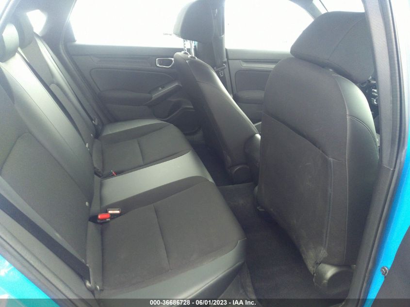 2022 HONDA CIVIC HATCHBACK SPORT - 19XFL2H89NE002089