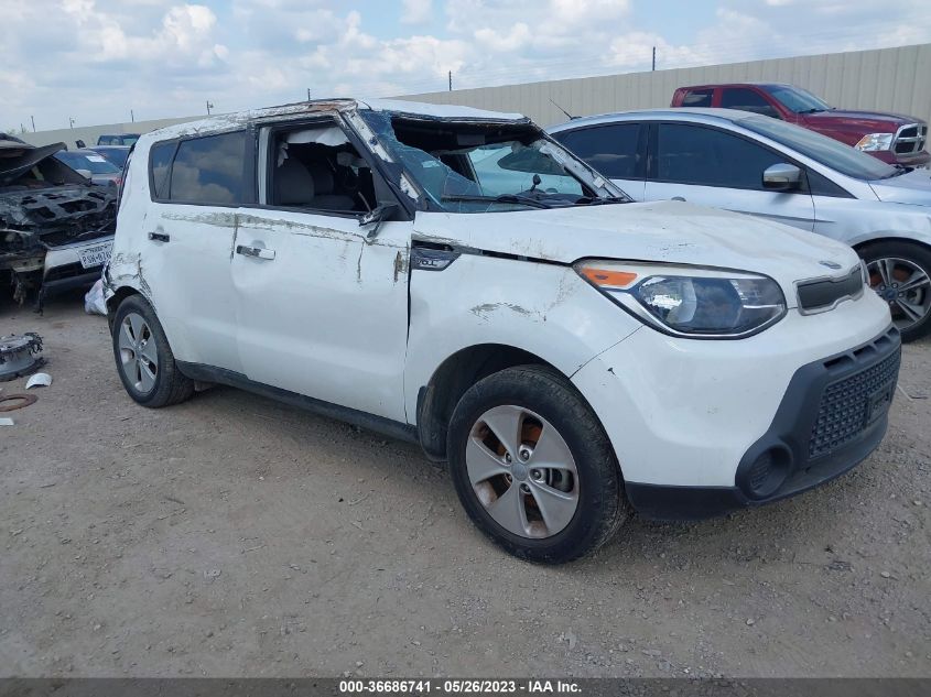 2016 KIA SOUL BASE - KNDJN2A23G7300196