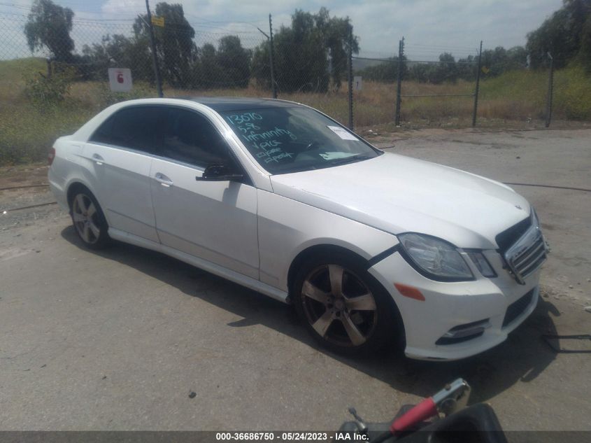 2013 MERCEDES-BENZ E-CLASS E 350 - WDDHF5KB6DA759514