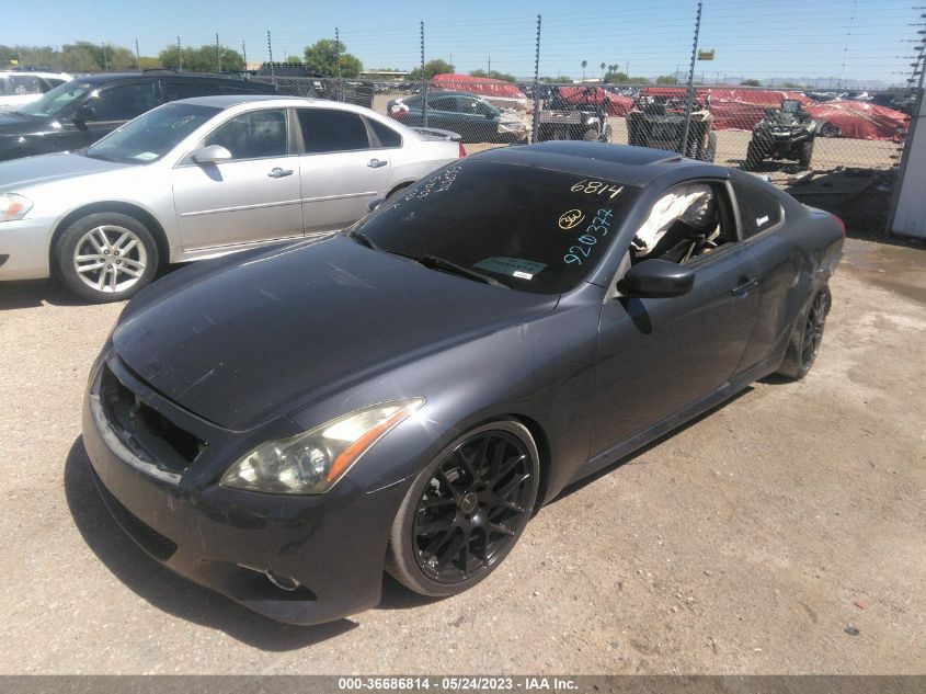2013 INFINITI G37 COUPE JOURNEY - JN1CV6EK3DM920377