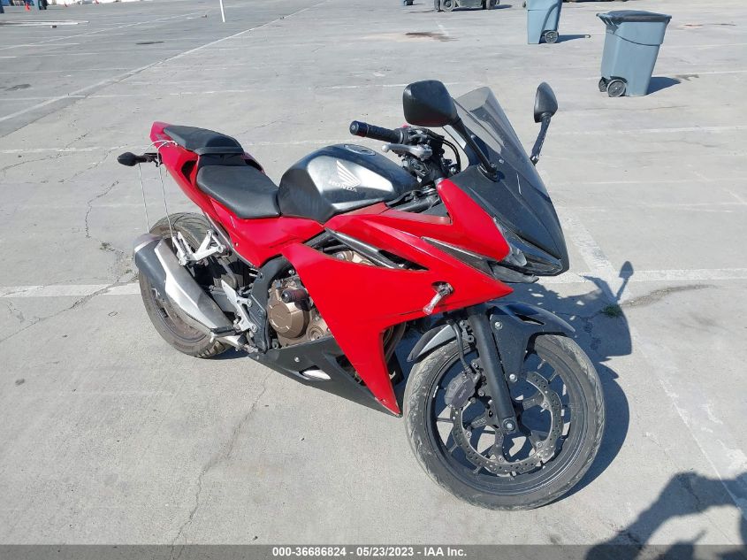 2016 HONDA CBR500 R - MLHPC4415G5300059
