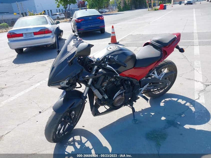 2016 HONDA CBR500 R - MLHPC4415G5300059