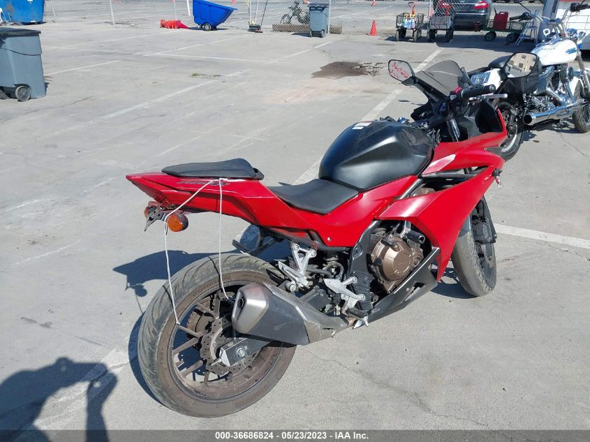 2016 HONDA CBR500 R - MLHPC4415G5300059