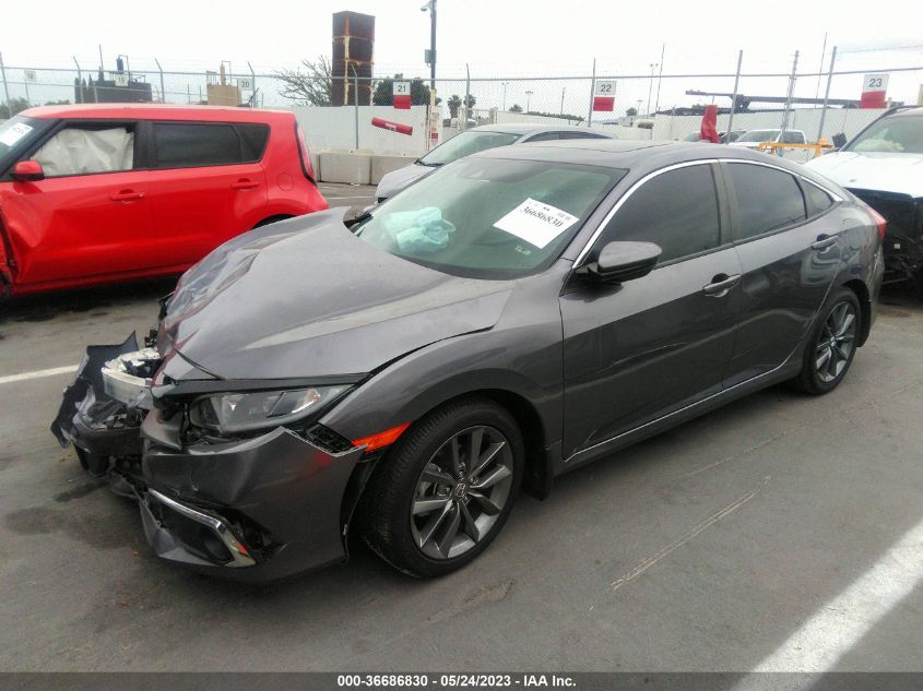 2020 HONDA CIVIC SEDAN EX-L - 19XFC1F7XLE219314