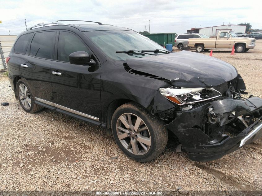 2016 NISSAN PATHFINDER PLATINUM - 5N1AR2MN5GC664147