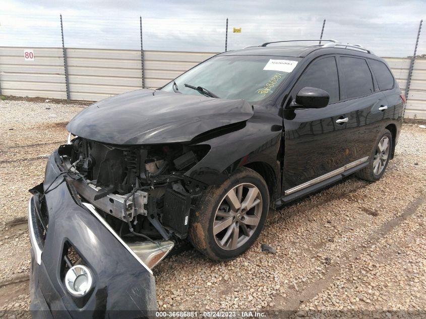 2016 NISSAN PATHFINDER PLATINUM - 5N1AR2MN5GC664147