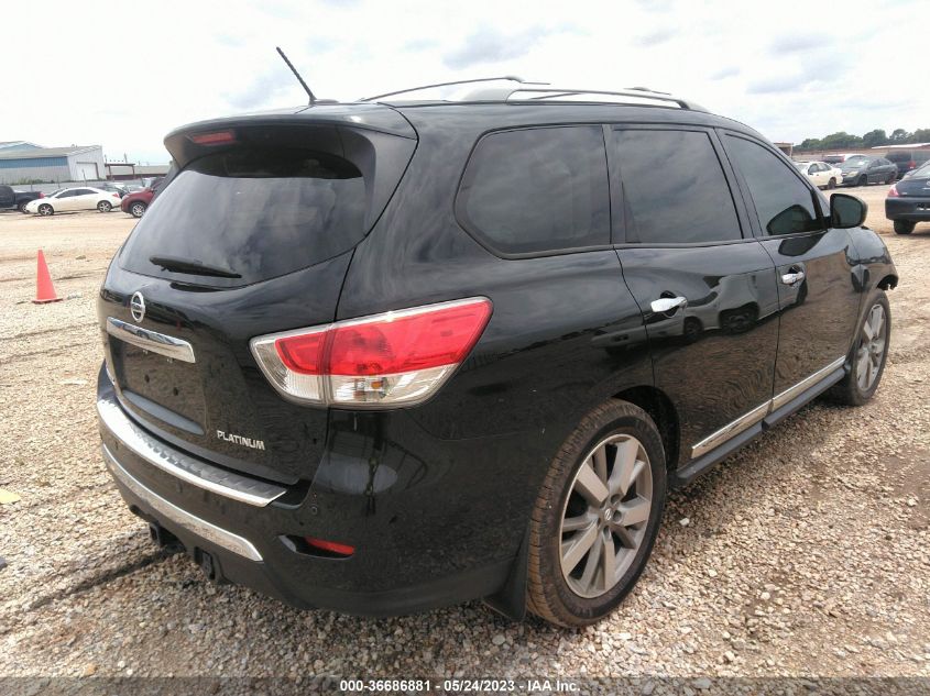2016 NISSAN PATHFINDER PLATINUM - 5N1AR2MN5GC664147