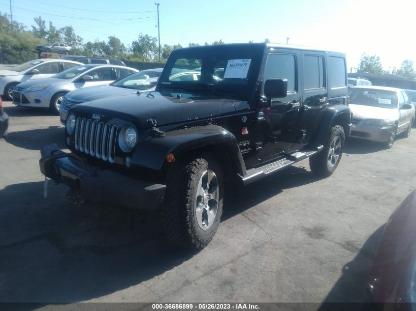 2017 JEEP WRANGLER UNLIMITED SAHARA - 1C4BJWEGXHL717496