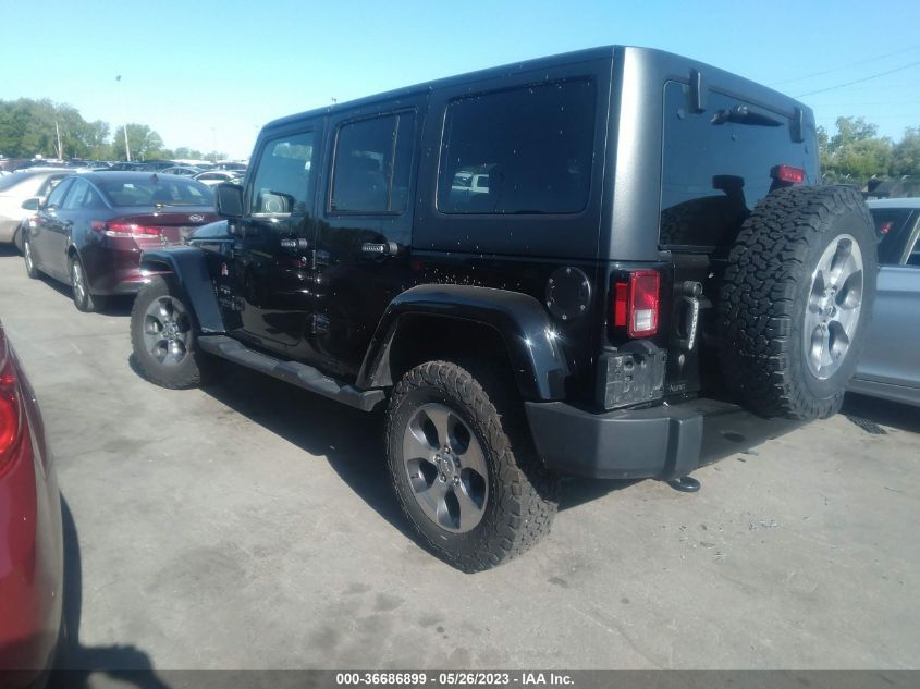 2017 JEEP WRANGLER UNLIMITED SAHARA - 1C4BJWEGXHL717496