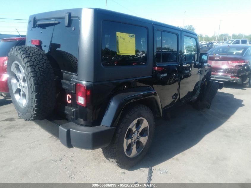 2017 JEEP WRANGLER UNLIMITED SAHARA - 1C4BJWEGXHL717496