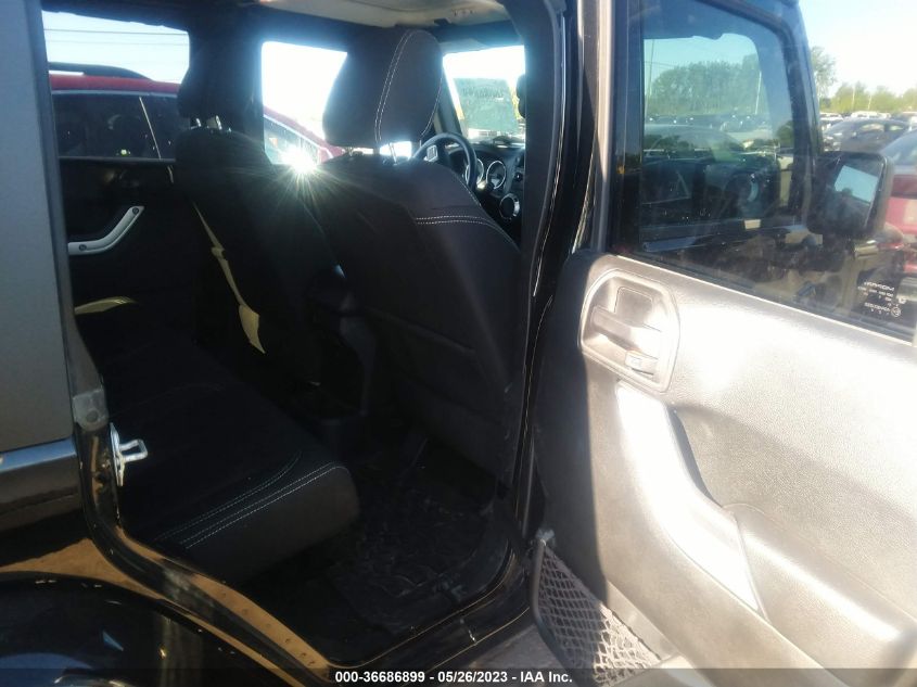 2017 JEEP WRANGLER UNLIMITED SAHARA - 1C4BJWEGXHL717496