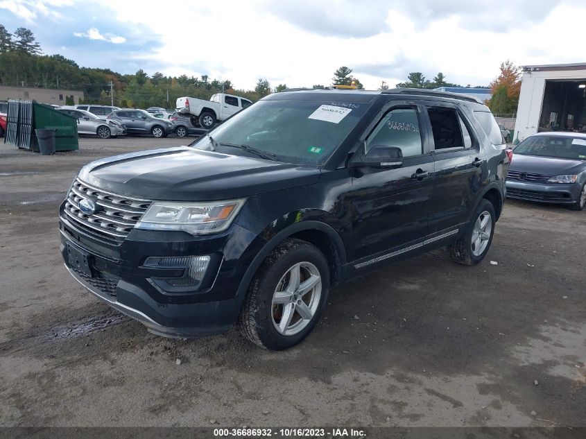2016 FORD EXPLORER XLT - 1FM5K8D85GGA21843