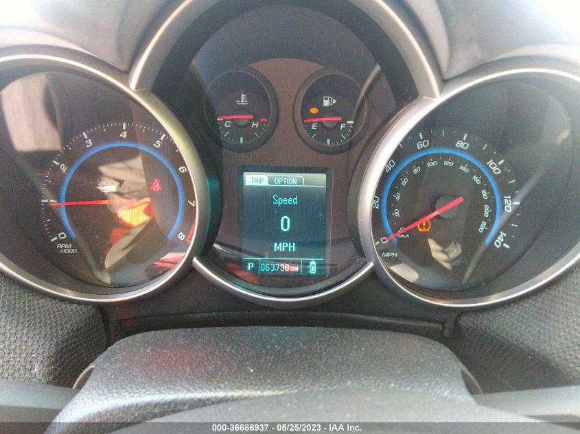 2016 CHEVROLET CRUZE LIMITED LT - 1G1PE5SB6G7136719