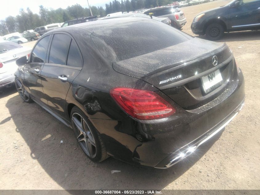 55SWF8HB0GU126625 2016 MERCEDES-BENZ C-CLASS, photo no. 3