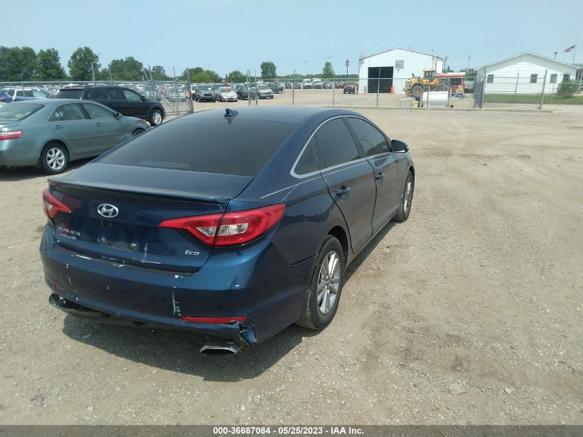 2015 HYUNDAI SONATA 1.6T ECO - 5NPE24AA2FH160679