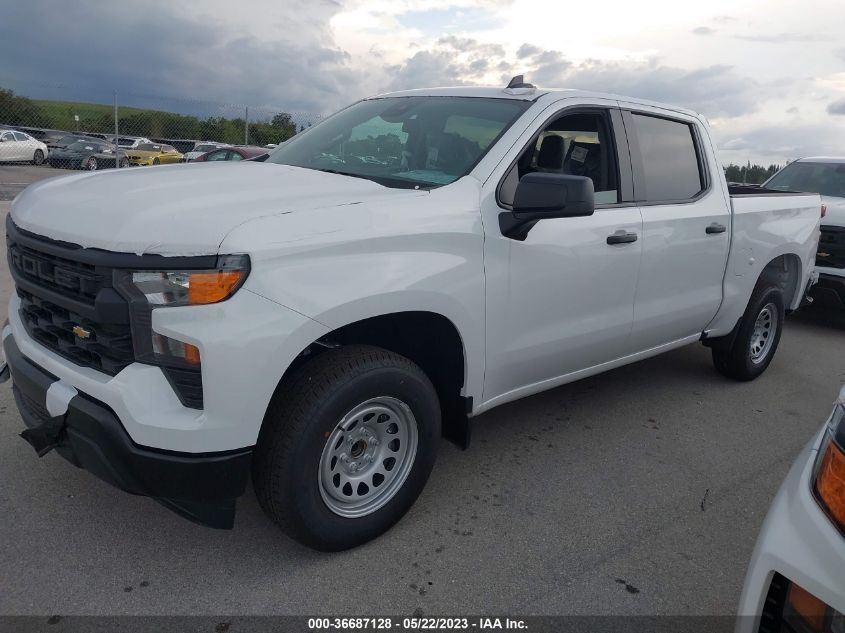 2023 CHEVROLET SILVERADO 1500 WORK TRUCK - 3GCPAAEK9PG271804