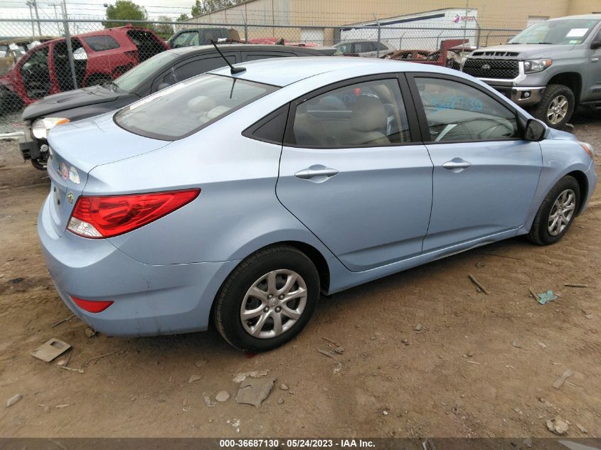 2014 HYUNDAI ACCENT GLS - KMHCT4AE1EU612841
