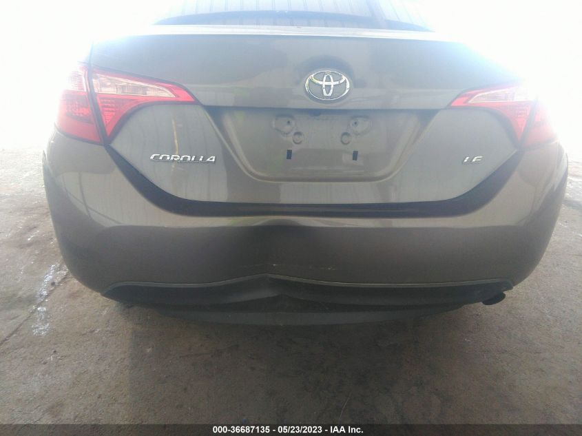 2017 TOYOTA COROLLA L/LE/XLE/SE - 5YFBURHE9HP688700
