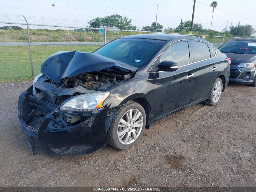 2015 NISSAN SENTRA SL - 3N1AB7AP5FY241881