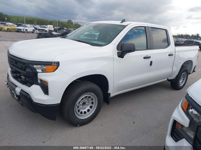 2023 CHEVROLET SILVERADO 1500 WORK TRUCK - 3GCPAAEK5PG271802