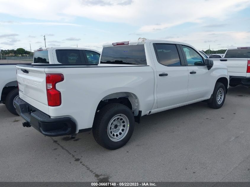 2023 CHEVROLET SILVERADO 1500 WORK TRUCK - 3GCPAAEK5PG271802