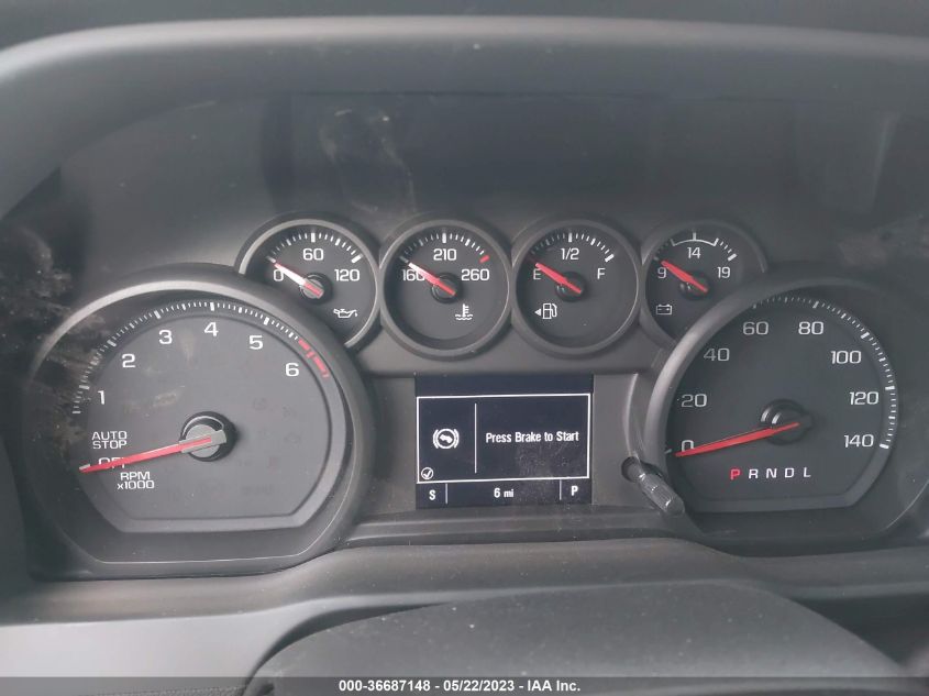 2023 CHEVROLET SILVERADO 1500 WORK TRUCK - 3GCPAAEK5PG271802