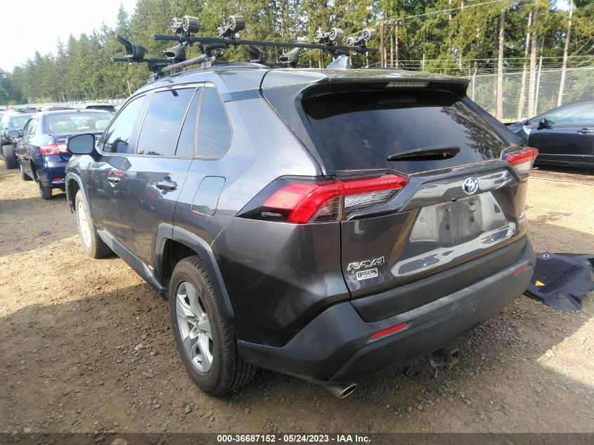 2020 TOYOTA RAV4 HYBRID XLE - JTMRWRFV4LD066772