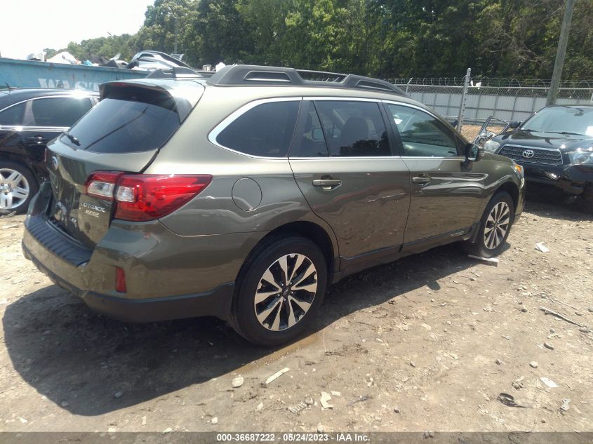2017 SUBARU OUTBACK LIMITED - 4S4BSANC1H3400098