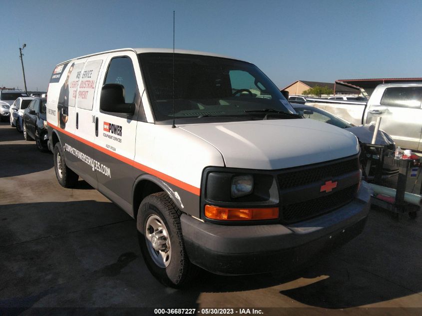 2016 CHEVROLET EXPRESS CARGO VAN - 1GCWGAFF2G1173076