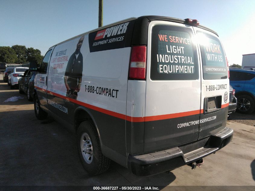 2016 CHEVROLET EXPRESS CARGO VAN - 1GCWGAFF2G1173076