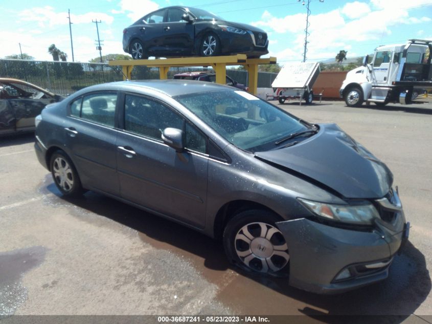 2013 HONDA CIVIC HYBRID - 19XFB4F33DE000889