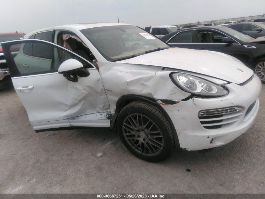 2014 PORSCHE CAYENNE DIESEL - WP1AF2A22ELA49753