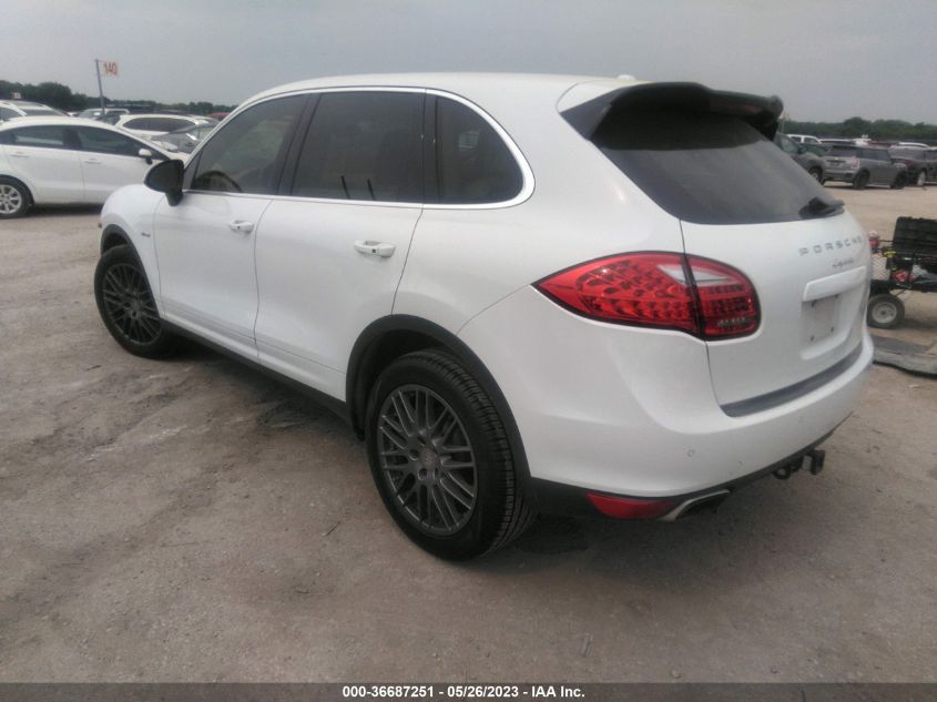 2014 PORSCHE CAYENNE DIESEL - WP1AF2A22ELA49753