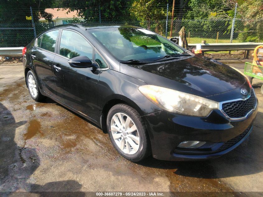 2014 KIA FORTE EX - KNAFX4A84E5113426