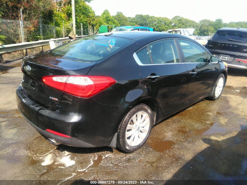 2014 KIA FORTE EX - KNAFX4A84E5113426