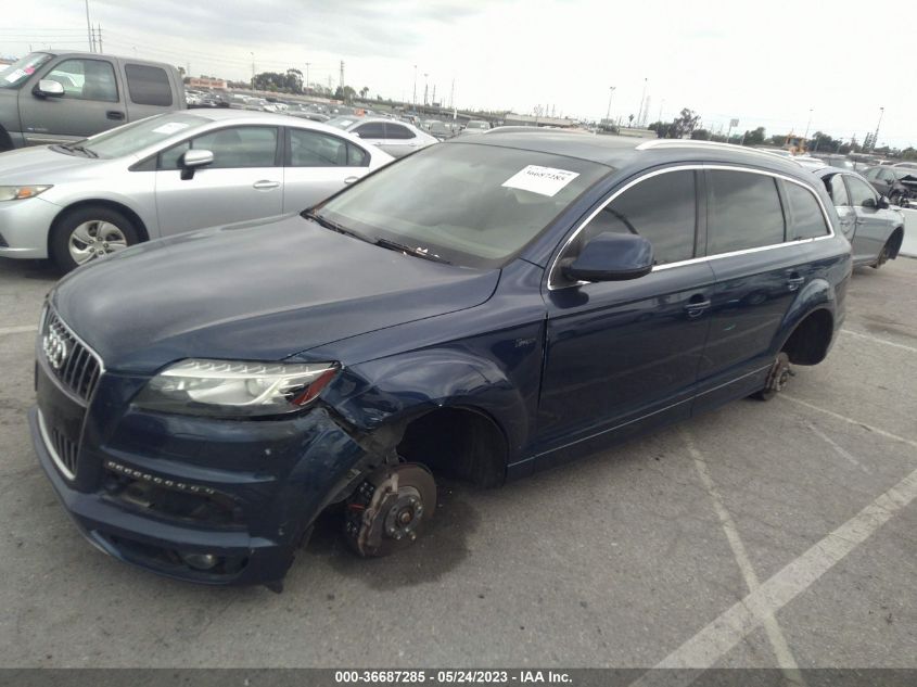 2013 AUDI Q7 3.0T S LINE PRESTIGE - WA1DGAFE5DD015043