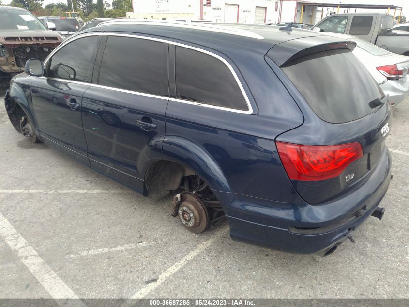2013 AUDI Q7 3.0T S LINE PRESTIGE - WA1DGAFE5DD015043